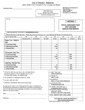 To Download a Tax Form and Instructions Home Decatur, Alabama