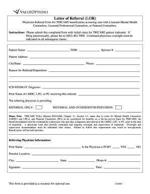 United Healthcare Referral Form PDF