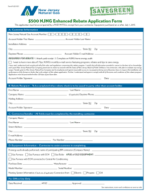 Printable 11 Rebate Claim Forms