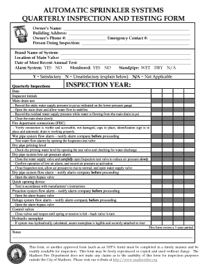 Irrigation Checklist Template  Form