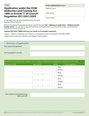 C67 Form