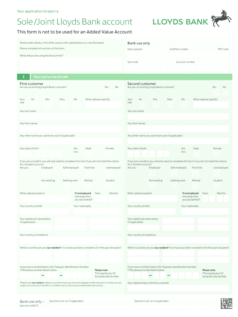 Lloyds Tsb Android Form