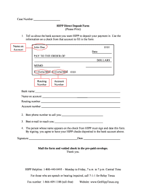 Miami Dade County Direct Deposit Form