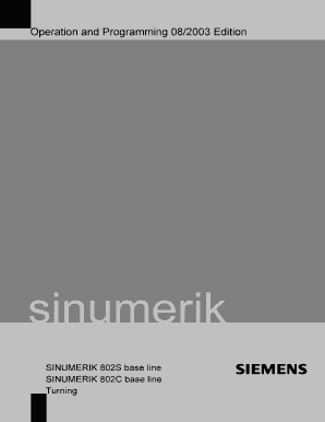 Siemens 802c Manual PDF  Form