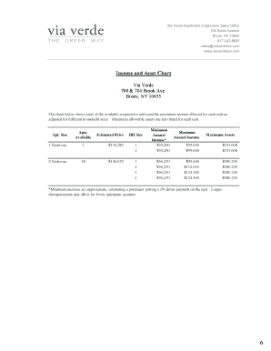 Via Verde Application  Form