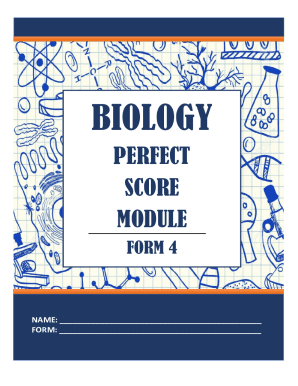 Msce Biology  Form