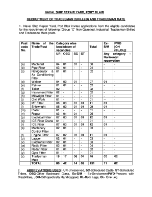 Nsry Port Blair  Form