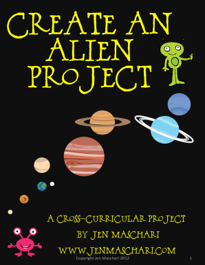 Create an Alien Project  Form