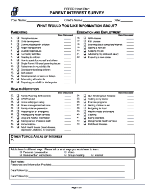 Earlylearningwa  Form