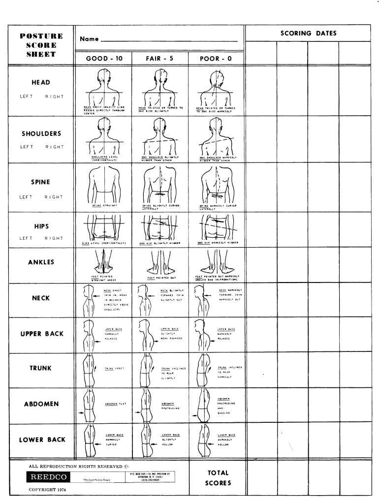 Reedco Posture Assessment PDF  Form
