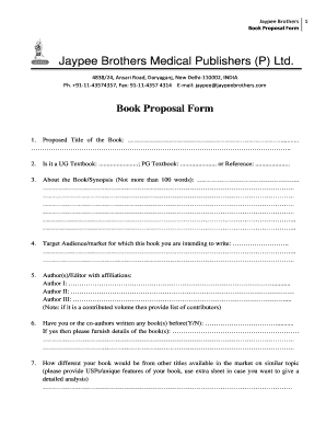 Jaypee Medical Books PDF Download  Form