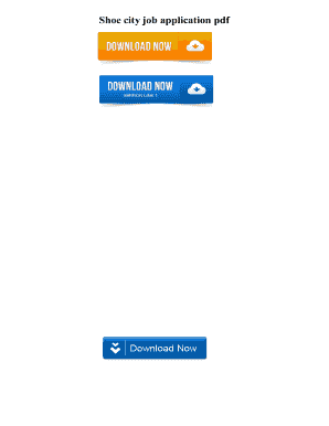 Shoe City Application  Form