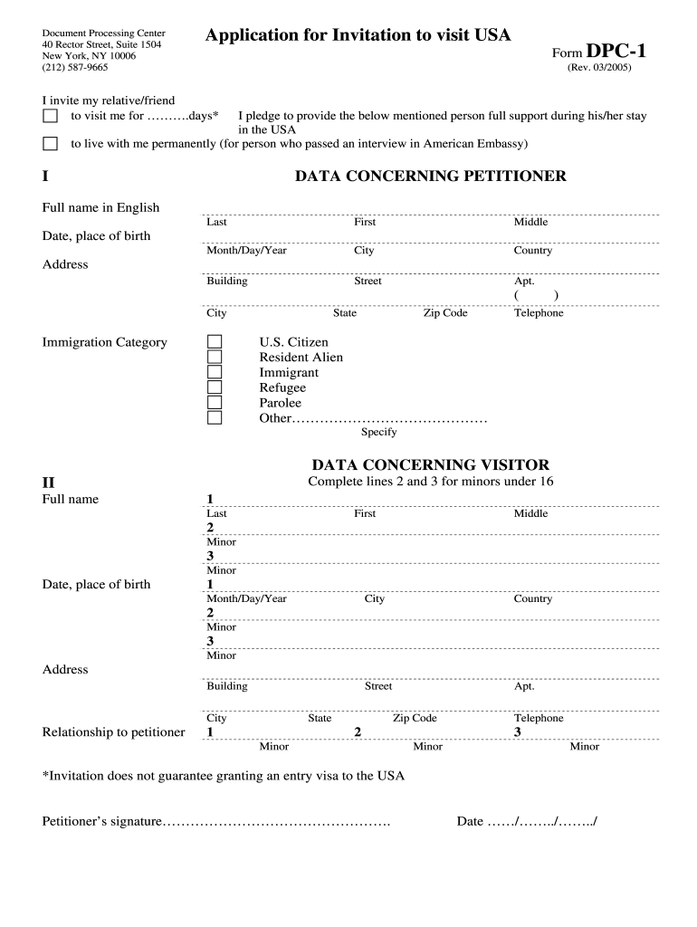  I DATA CONCERNING PETITIONER  Apostille  Apostille 2005-2024