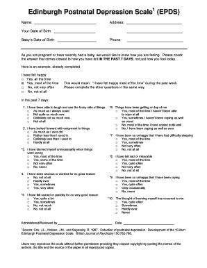 Epds Form