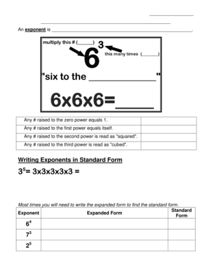 Exponents Notes Ws2011doc  Form