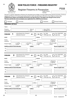 P558 Form