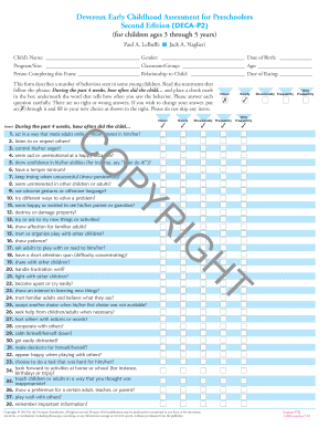 Deca Assessment PDF  Form