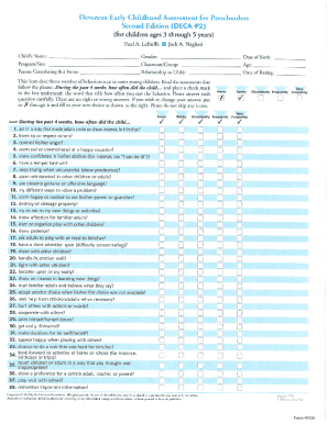 Deca Assessment PDF  Form