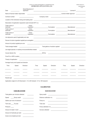 STATE of FLORIDA DEPARTMENT of TRANSPORTATION FORM 850 000 Www2 Dot State Fl