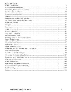 Klb Chemistry Form 1 Notes PDF Download