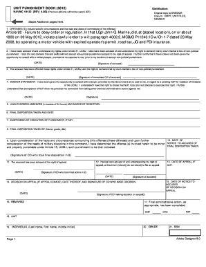 Navmc 10132  Form