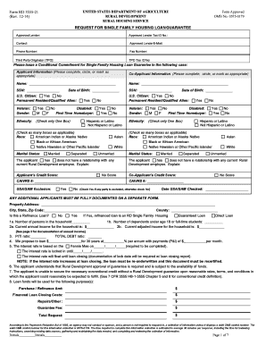 Usda 3555 21  Form