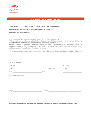 Modulo Sdd Linkem  Form