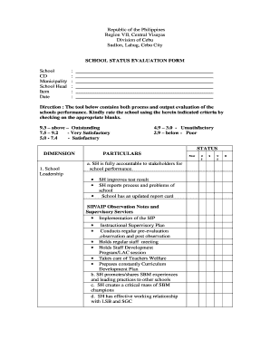 Health Declaration Form Deped Editable