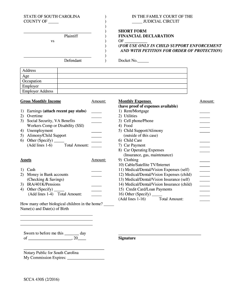  Sc Form Financial 2016-2024