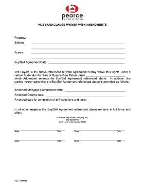 Amendment To Tenancy Agreement Template