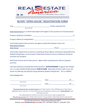 Real Estate Agent Application Form