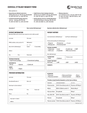 Cytology Request Form