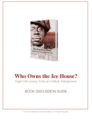 Who Owns the Ice House PDF  Form