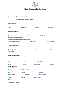 E Pass Format PDF