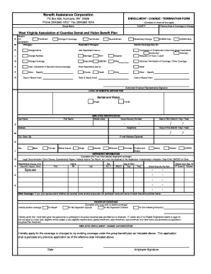 Wvaco Benefit Assistance Corporation  Form