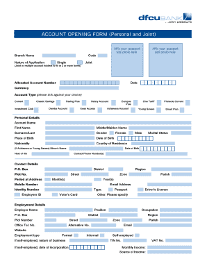 Dfcu Online Banking  Form