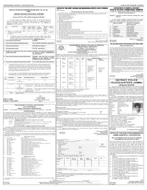 Gujjar Hostel Jammu  Form