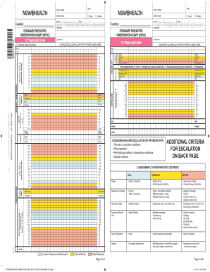 Spoc Chart 5 11 Years  Form