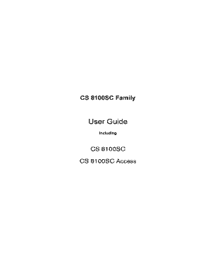 Carestream Cs 8100 Technical Manual  Form