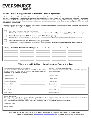 Eversource Medical Protection Form PDF