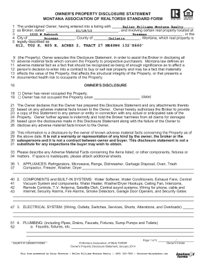 Montana Association of Realtors Forms