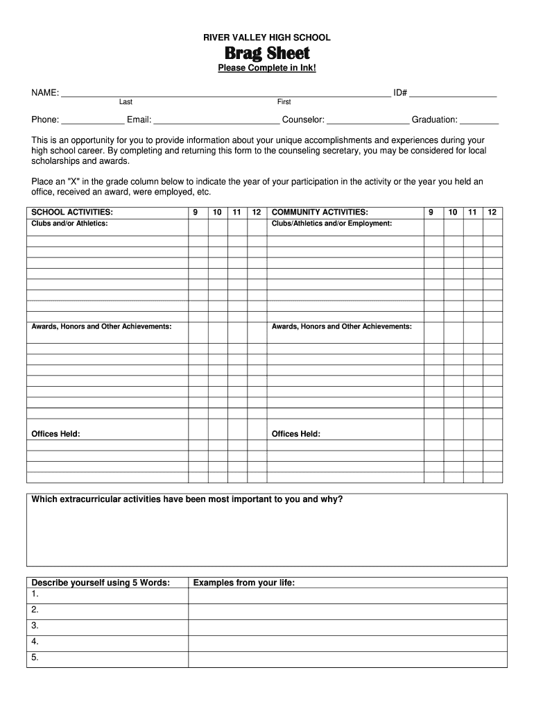 Rvhs Ycusd  Form