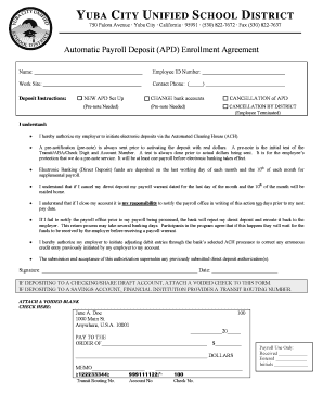 YUBA CITY UNIFIED SCHOOL DISTRICT Department Ycusd K12 Ca  Form