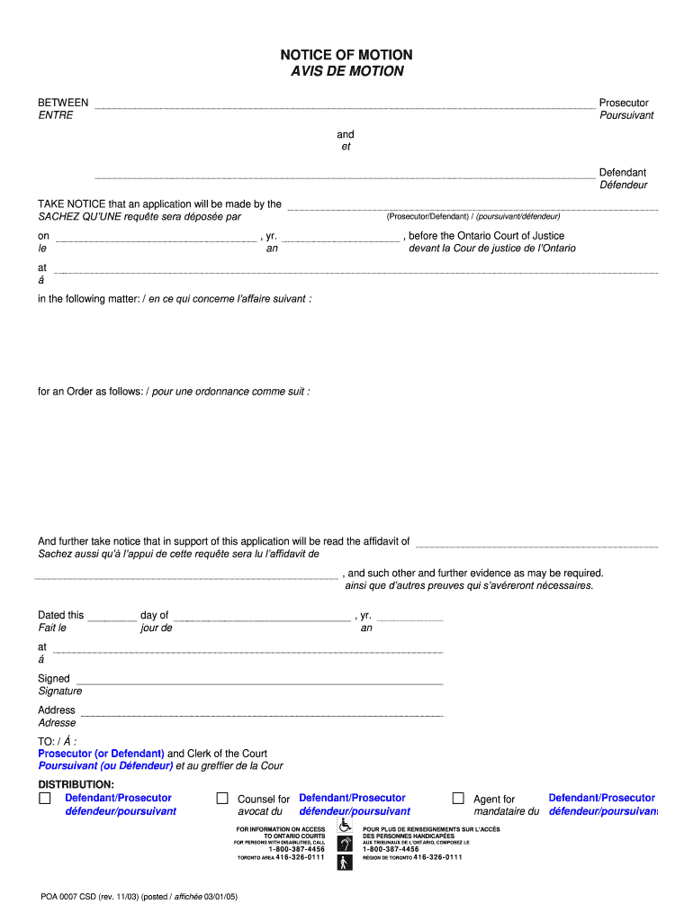  Fillable 0007 Poa Form 2003-2024