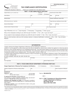 WH 192 Oregongov Oregon  Form