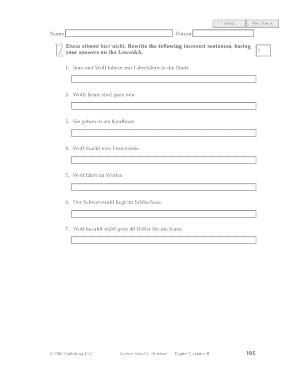 Deutsch Aktuell 1 PDF  Form