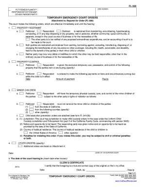 Fl 305  Form