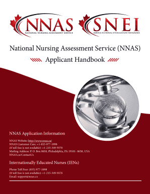 Nnas Application Form PDF