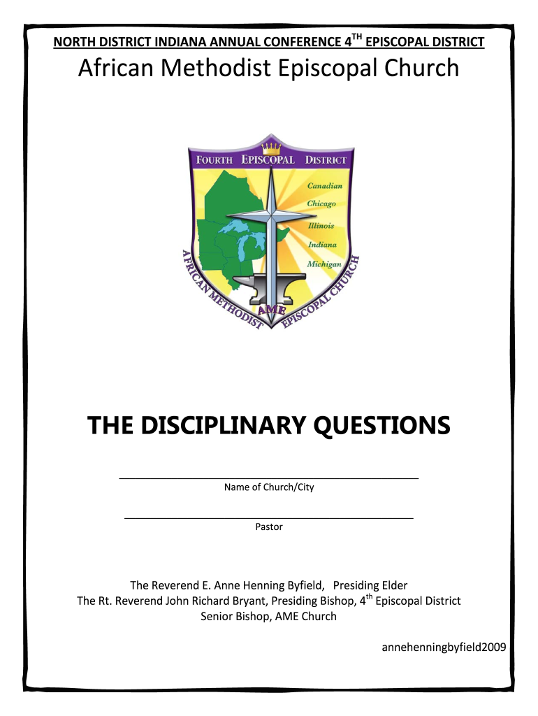 Disciplinary Questions Form