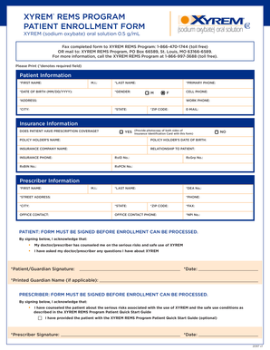 Enrollment Forms